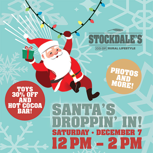 Santa's Droppin' In!