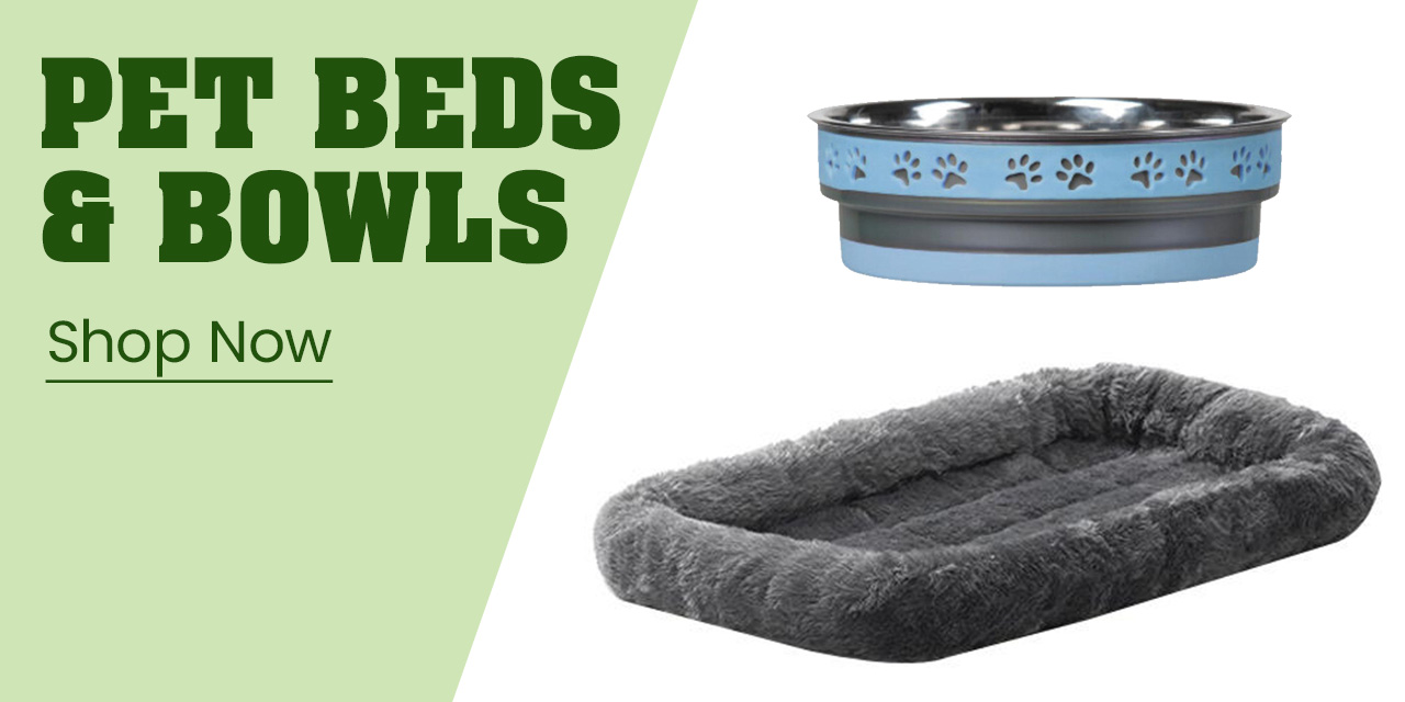 Pet Beds & Bowls